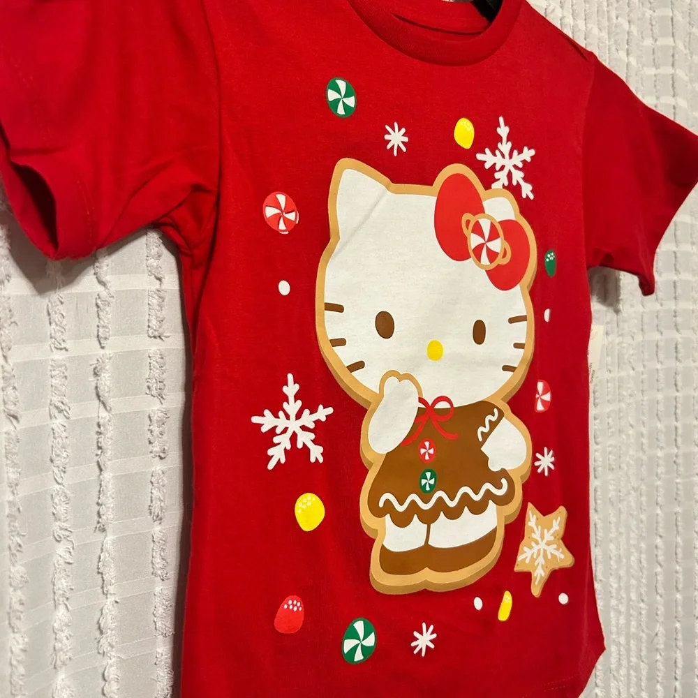 Hello Kitty Girls‎ XS 4-5 Graphic T-Shirt Red